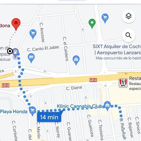 Casa Yurena Pensionat Playa Honda (Lanzarote)